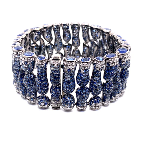 Sapphire and Diamond bracelet