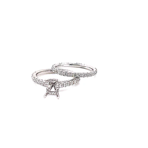 Bridal Set Ring with Diamond