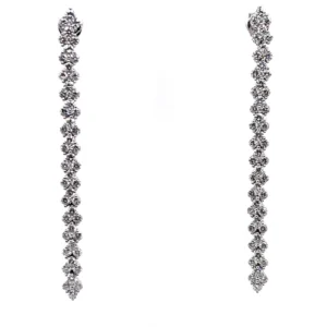 Dangling Earring with Diamond